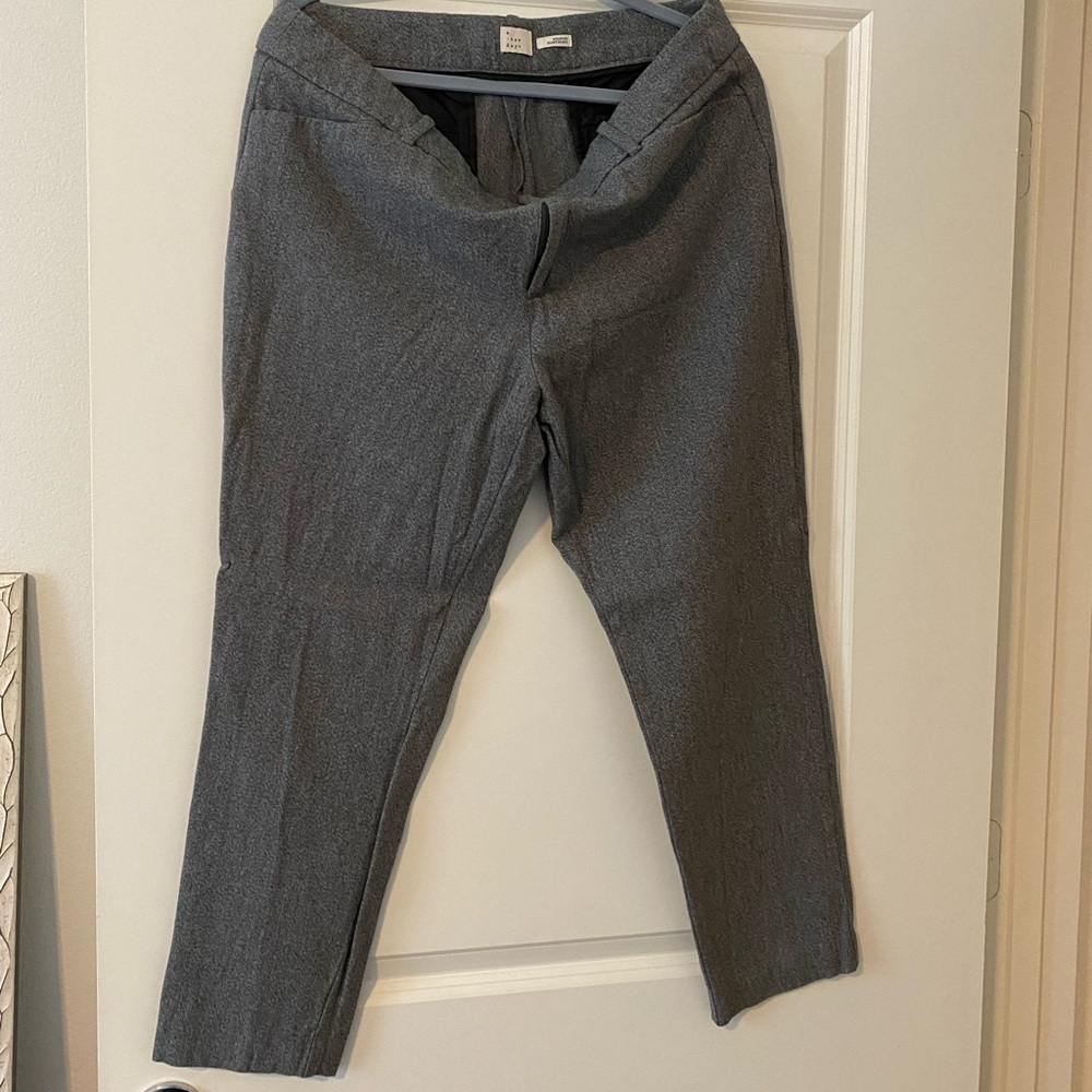 Gray dress slacks